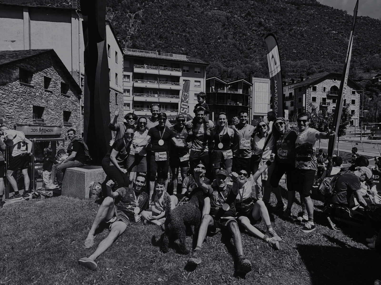 Comunidad Seven Marathons en una carrera